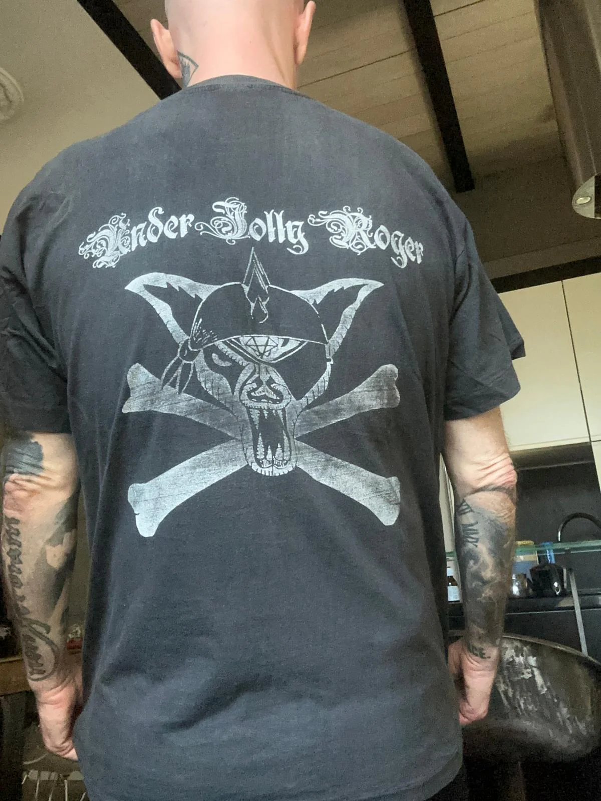 Vintage Hell – RUNNING WILD – Under Jolly Roger (T-Shirt) - Image 5