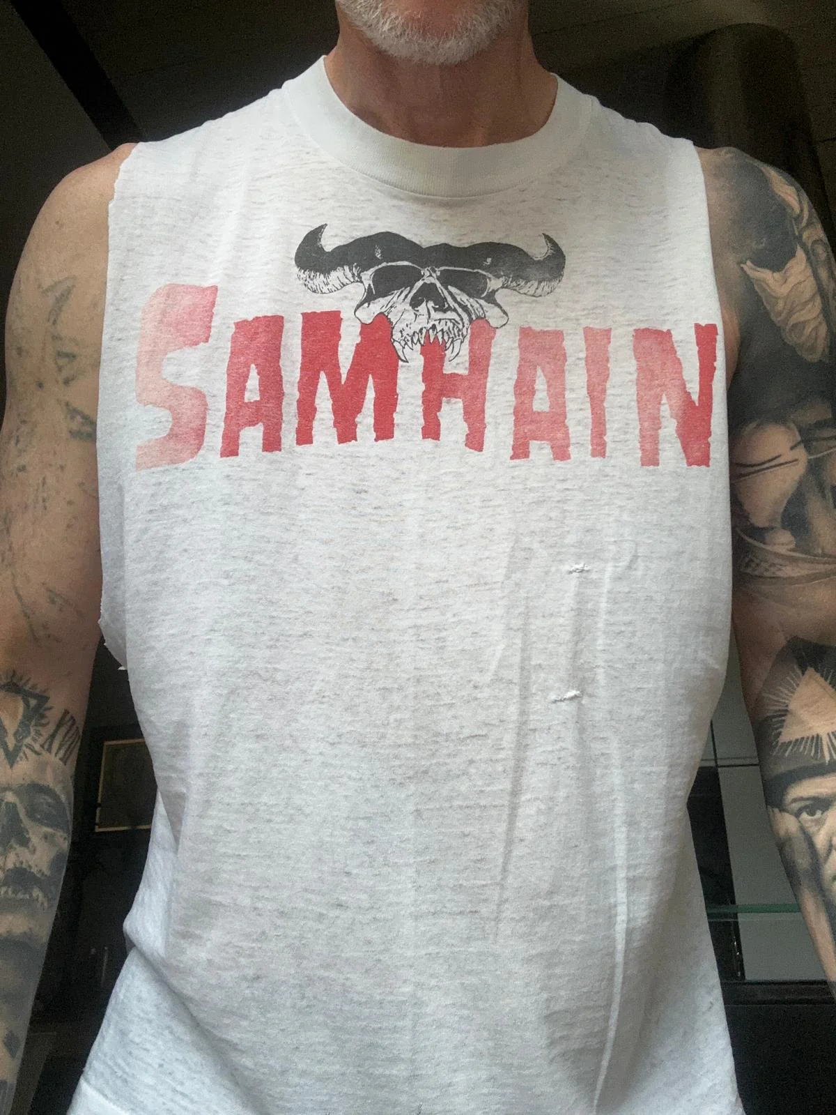 Vintage Hell – SAMHAIN – Cut Off (1980s) (Cut Off Shirt) - Image 3