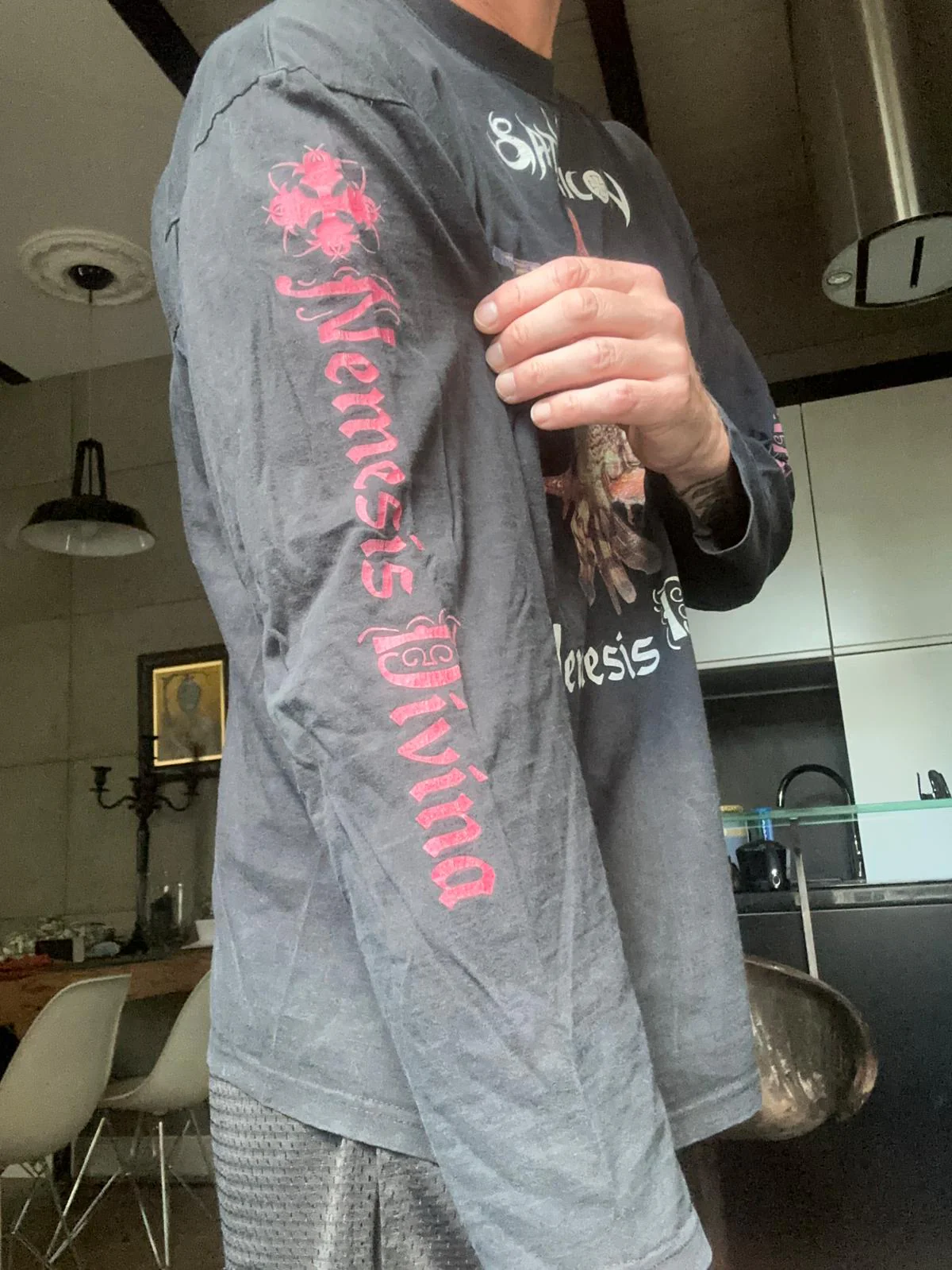 Vintage Hell – SATYRICON – Nemesis Divina (Long Sleeve) - Image 2