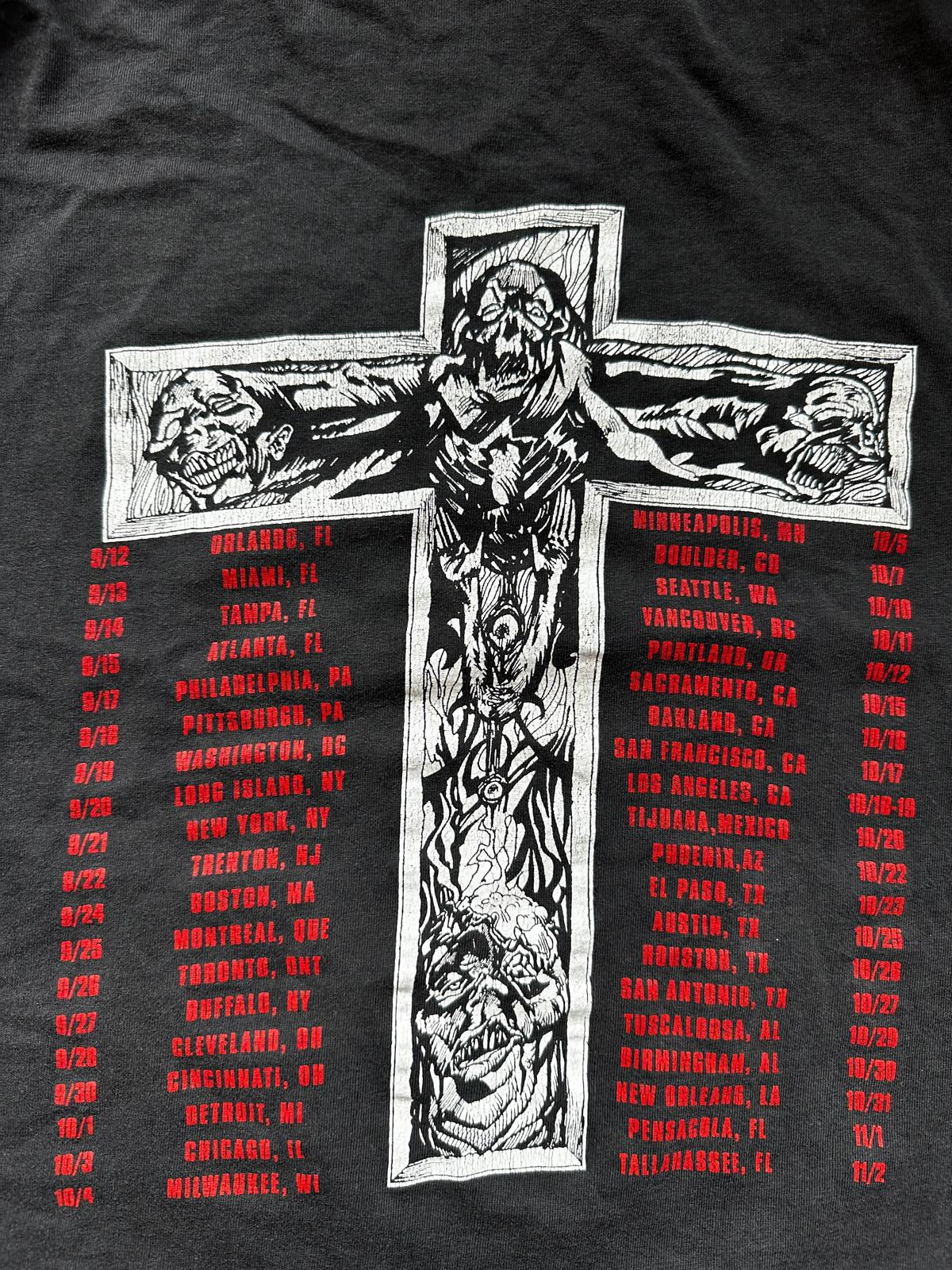 Vintage Hell – UNLEASHED – 90's US Tour (T-Shirt) - Image 2