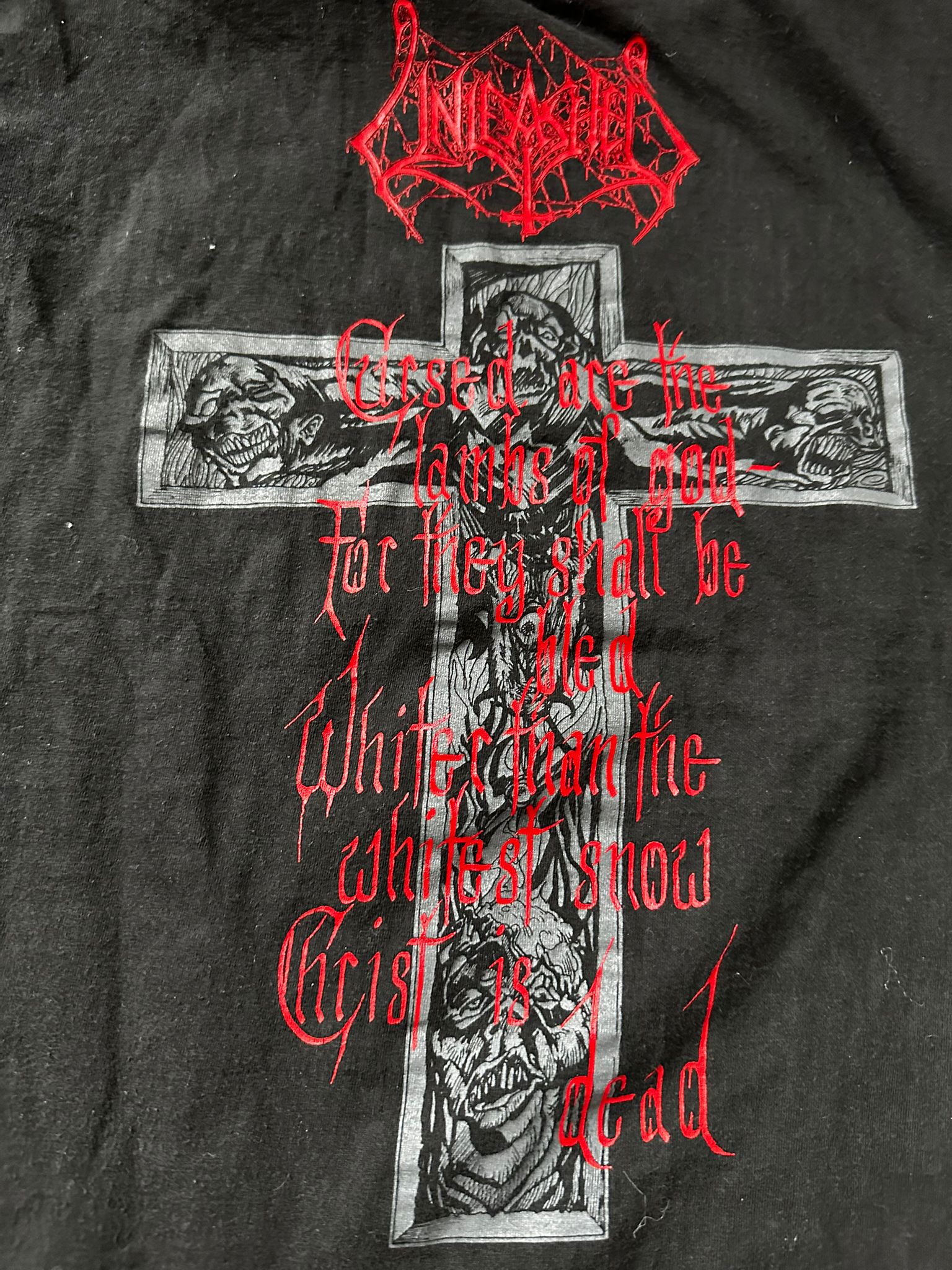 Vintage Hell – Unleashed – Bloodbath – Vintage Shirt (early 90s, cut‑off) - Image 2