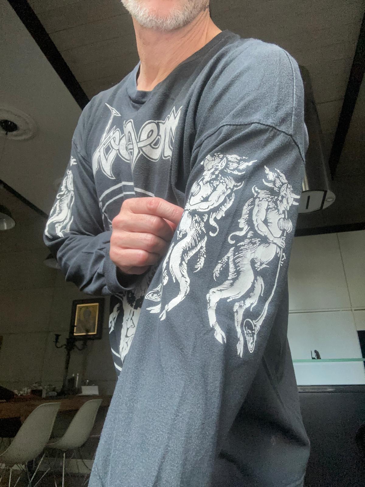 Vintage Hell – VENOM – Legendary Goat Motif (Long Sleeve) - Image 3
