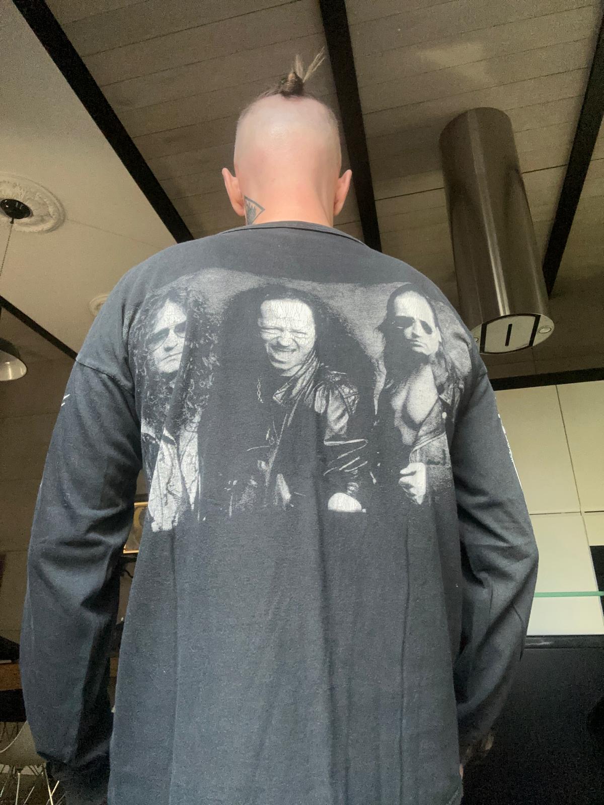 Vintage Hell – VENOM – Legendary Goat Motif (Long Sleeve) - Image 5